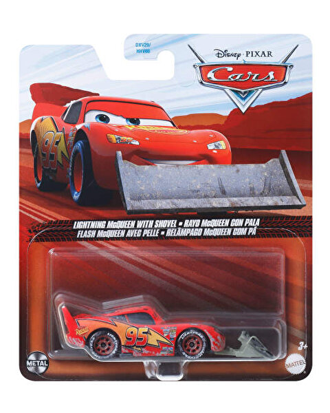 Cars 3 Tekli Karakter Araçlar Lightning McQueen With Shovel FNV21