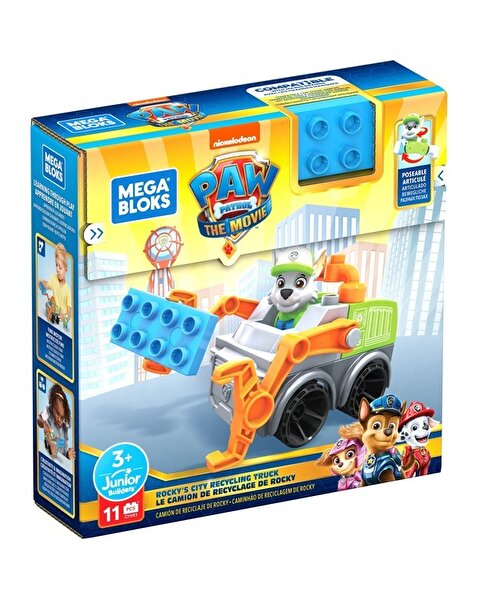 Mega Bloks PAW Patrol Filmi Rocky'nin Geri Dönüşüm Kamyonu