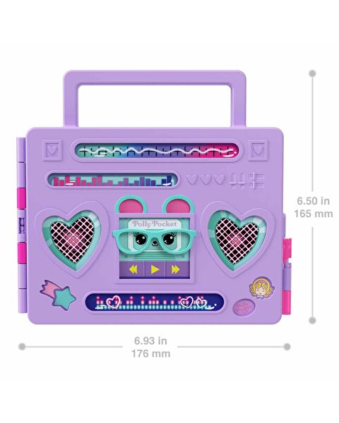 Polly Pocket Disko Dansı Eğlenceli Kıyafetler Oyun Seti HRD65