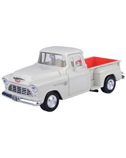 Motormax 1:24 1955 Chevy 5100 Stepside Beyaz