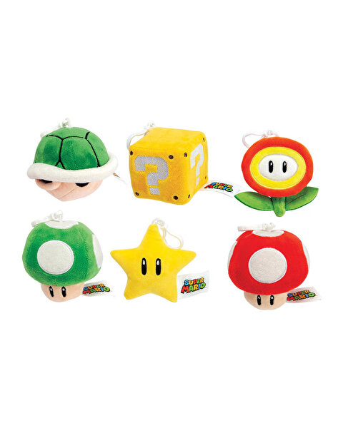 Super Mario Çanta Klips 10 Cm Question Mark Block