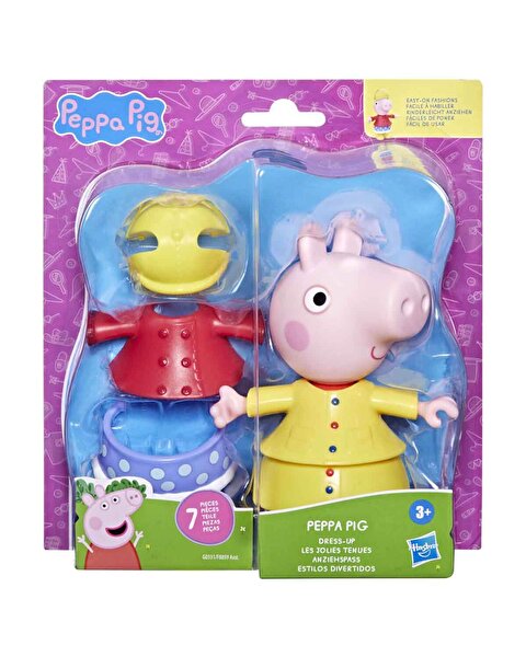 Peppa Pig ve Ailesi Kıyafetli Figür Seti Peppa Pig
