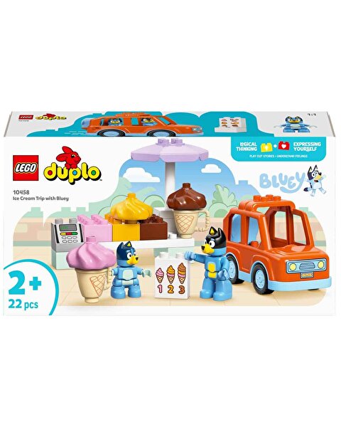 LEGO DUPLO Bluey: Bluey ile Dondurma Gezisi 10458