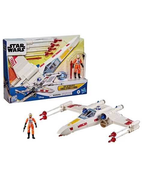 Star Wars Epic Force Strike X Wing Kanatlı Araç Aksiyon Figürü G0768