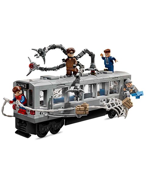 LEGO Marvel Örümcek Adam ile Doktor Oktopus Metro Sahnesi 76321
