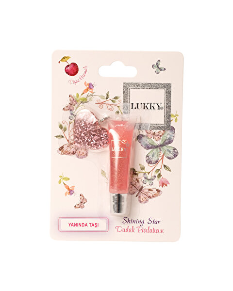 Lukky Simli Vişne Aromalı Dudak Parlatıcısı