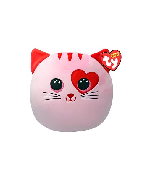 TY Flirt Beanie Pink Cat Squishy 25 Cm