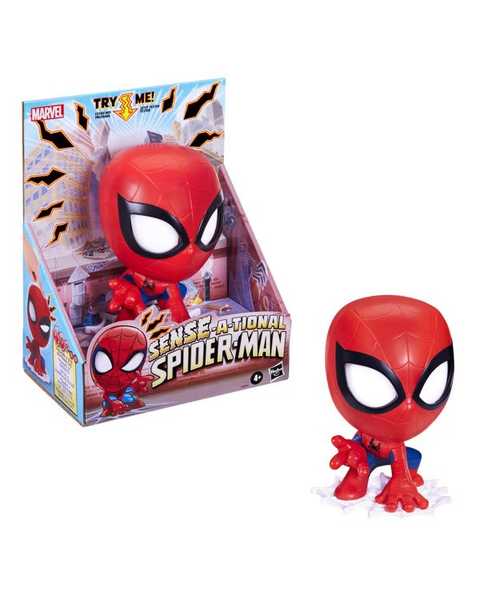 Marvel Sense A-Tional Spider Man Sesli ve Işıklı İnteraktif Figür 15 Cm