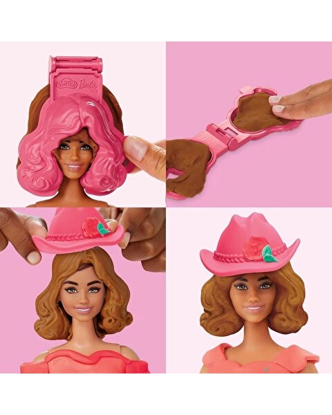 Play Doh Barbie Çiçekli ve Püsküllü Seti G1360