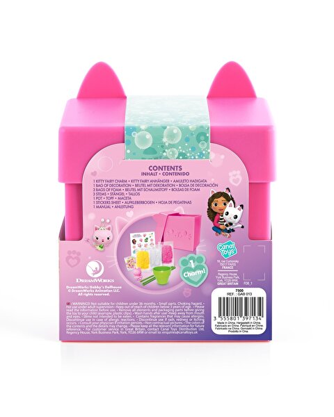 Gabby's Dollhouse Gi̇zemli̇ Kedi̇ Kutusu Make Foam Flowers