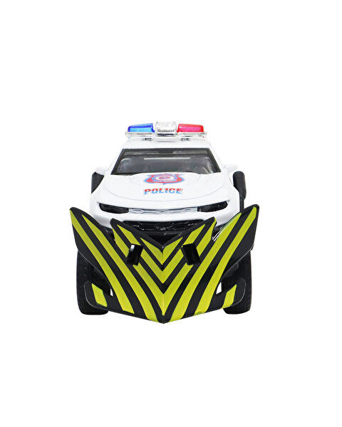 Çek Bırak Kar Küreme Polis Aracı Beyaz