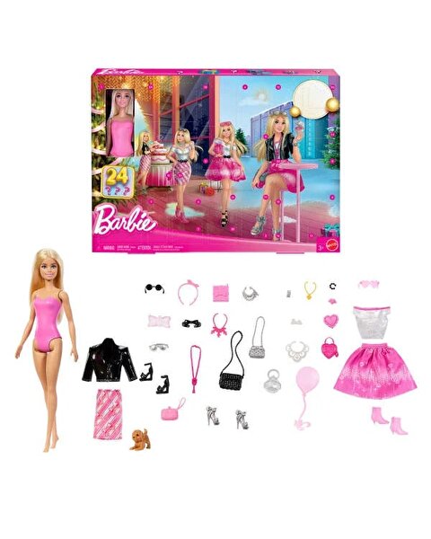 Barbie Yılbaşı Paketi: 3’ü Bir Arada Eğlence ve Koleksiyon Seti