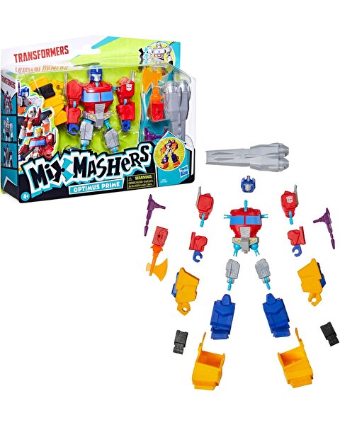 Transformers Mixmashers Deluxe Fi̇gür Optimus Prime