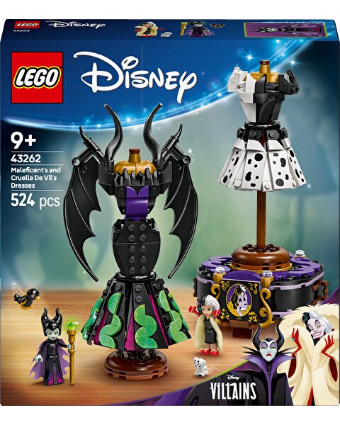 LEGO Malefiz'in ve Cruella De Vil'in Elbiseleri 43262