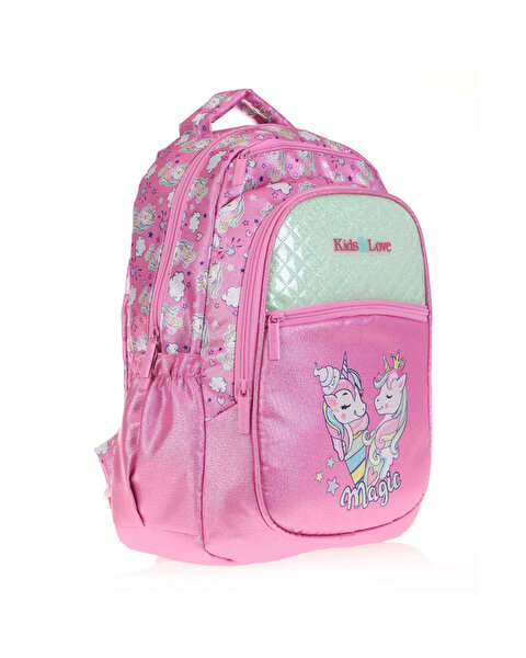 Kaukko Kids&Love Kapitone Unicorn Sırt Çantası