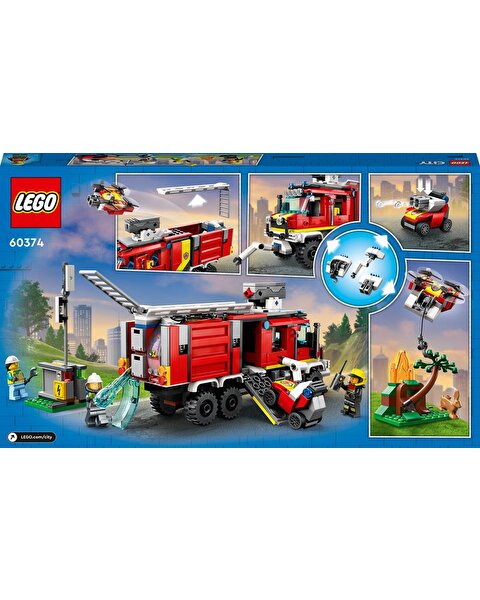 LEGO City İtfaiye Komuta Kamyonu 60374