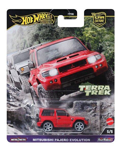 Hot Wheels Car Culture Premium Arabalar Mitsubishi Pajero Evolution HRV89