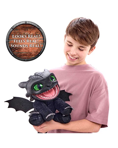 Real Fx Dragon Dişsiz Elektronik Kukla 30 Cm