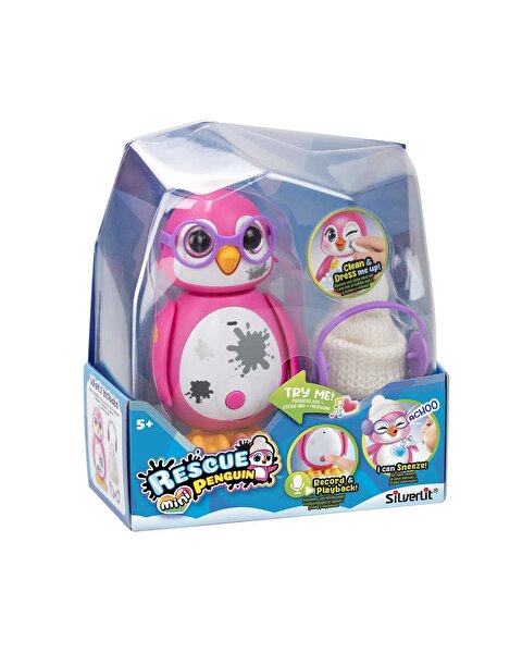 Silverlit Rescue Mini Penguen Pembe