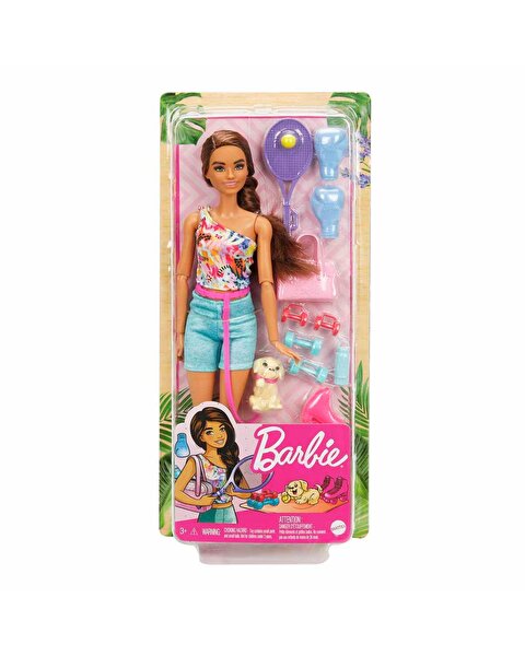Barbie Wellness Barbie'nin Spa Günü Bebekleri HKT91
