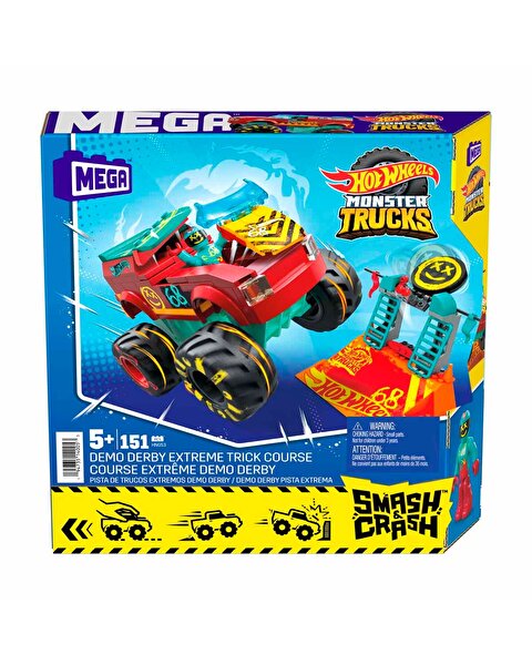 Mega Hot Wheels Smash N Crash Demo Derby Extreme Çarpışma Seti HNG53