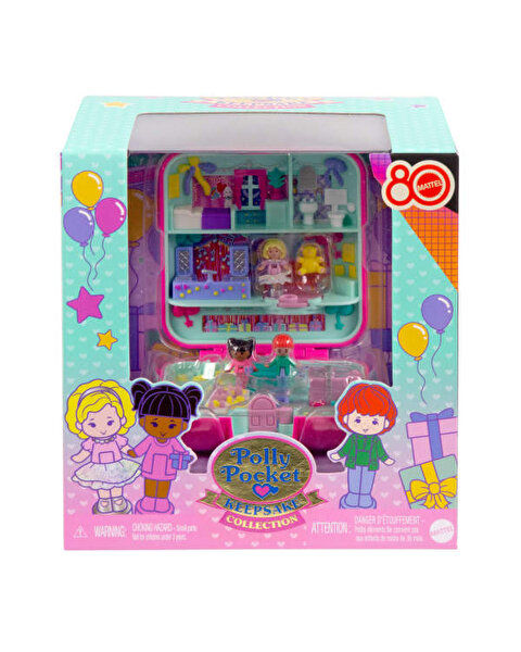 Polly Pocket Mattel'in 80. Yıl Dönümü Hatıra Koleksiyonu Oyun Seti JGK22