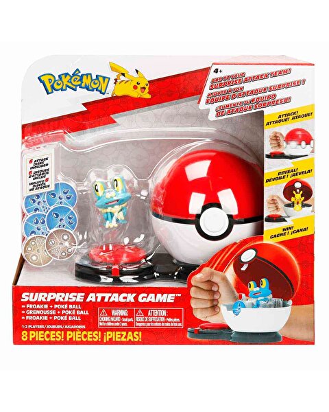 Pokemon Surprise Attack Oyun Seti Froakie ve Poke Ball