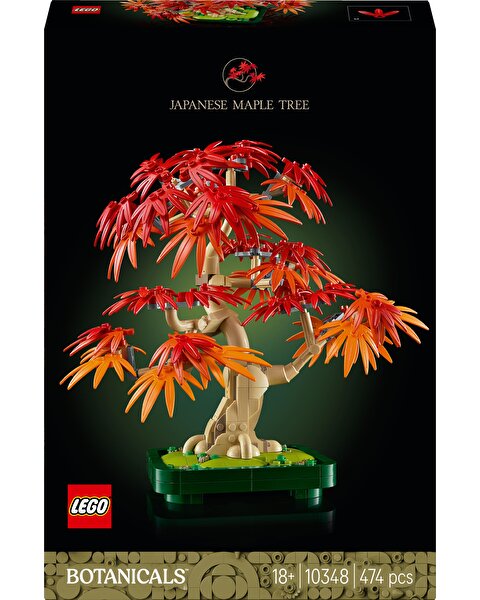 LEGO Botanicals Japon Kırmızı Akçaağaç Bonsai Ağacı 10348