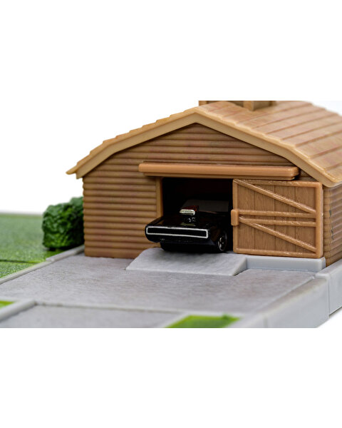 Jada Fast & Furious Nano Dom's House Diorama