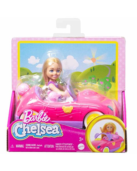 Barbie Chelsea Ayıcık Temalı Arabası HXN05