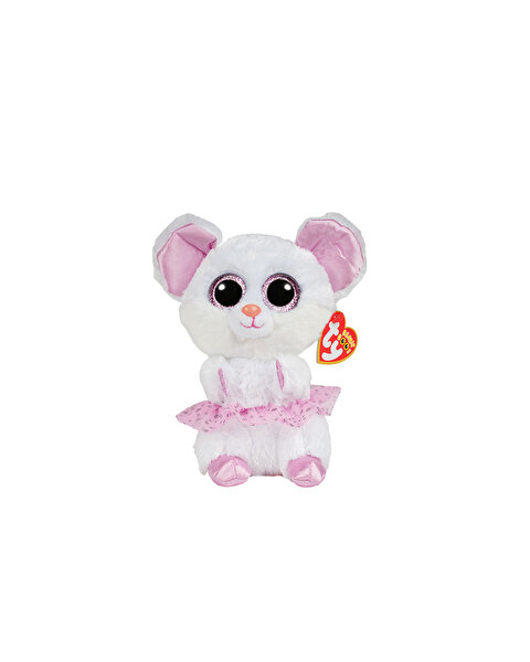 Ty Beanie Boo Nina Balerin Beyaz Fare 15 cm.