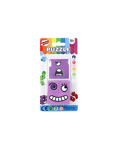 Rubik Emoji Puzzle Mor
