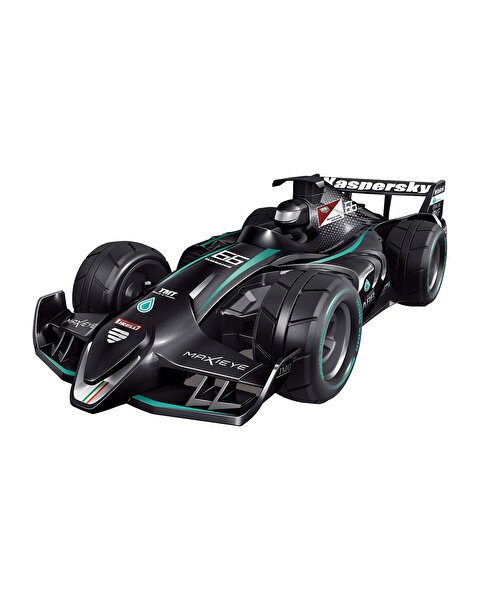 Formula 1 Spray Buhar Atan Uzaktan Kumandalı Siyah Araba