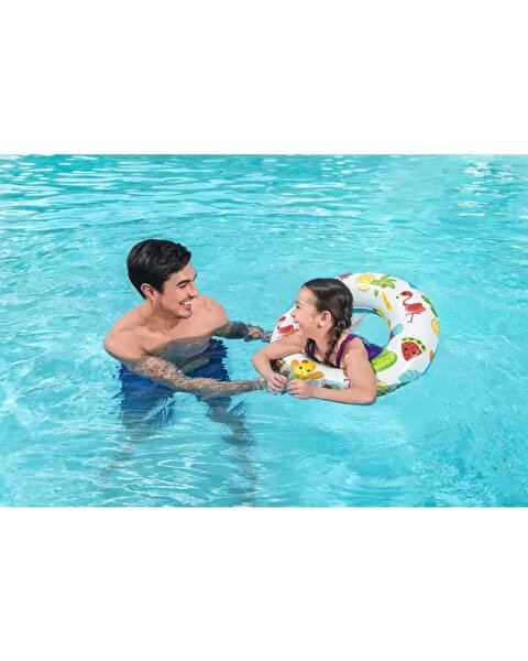 Bestway Tropikal Meyve Simidi Mavi 61 Cm