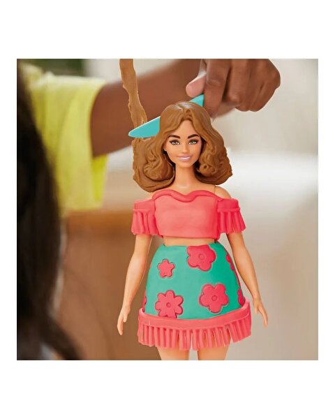 Play Doh Barbie Çiçekli ve Püsküllü Seti G1360