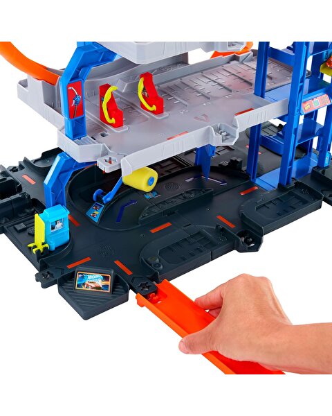 Hot Wheels City Mega Loop Garaj JBM74