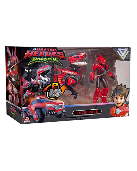 Quantum Heroes Dinoster Lucio Park Aksiyon Figür Seti