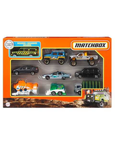 Matchbox 1:64 Dokuzlu Araba Seti GVY61