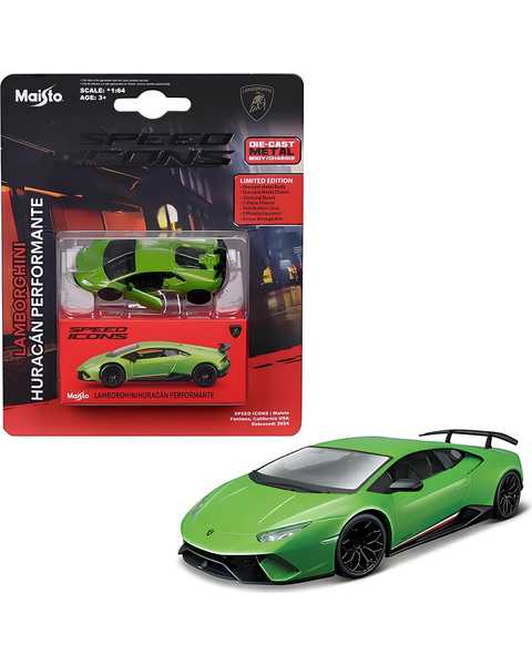 1:64 Speed Icons Koleksiyon Araçlar Lamborghini Huracan Performante Yeşil