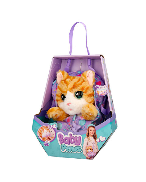 Baby Paws Sesli Kedi Peluş 20 Cm Peluş W2-921139IM