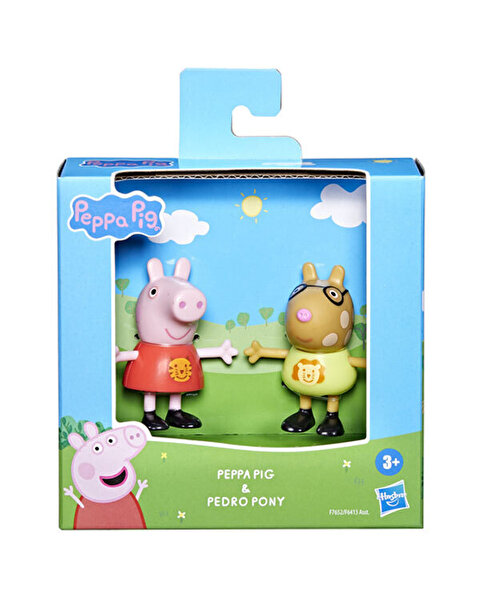 Peppa Pig Peppa'nin En İyi̇ Arkadaşları Oyun Seti̇ Peppa Pig & Pedro Pony F7652