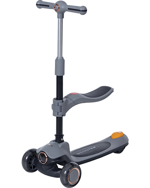Prego Sidney Oturaklı Scooter Gri