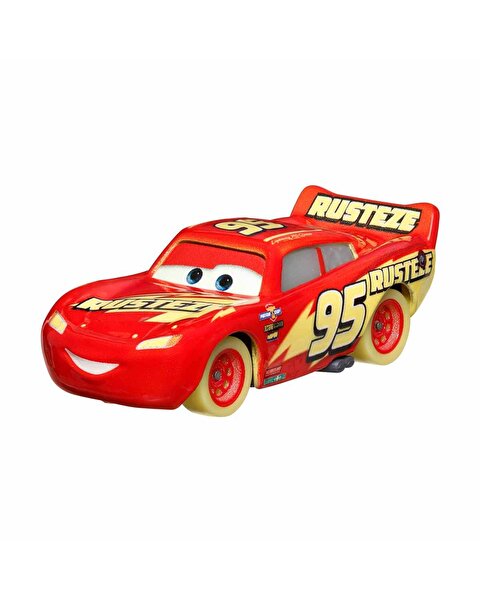 Cars Karanlıkta Parlayan Yarışçılar Tekli Karakter Araçlar Lightning Mcqueen HPG77
