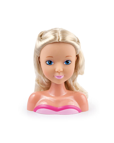 Prenses Bebek Saç Tasarım Büstü 19 Cm