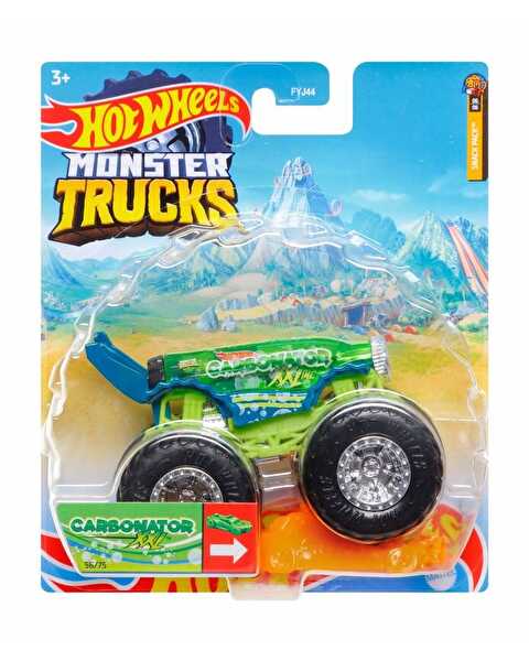 Hot Wheels Monster Trucks 1:64 Arabalar Carbonator Xxl HCP35