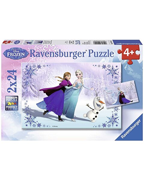 Ravensburger Puzzle 2x24 Parça Frozen 91157