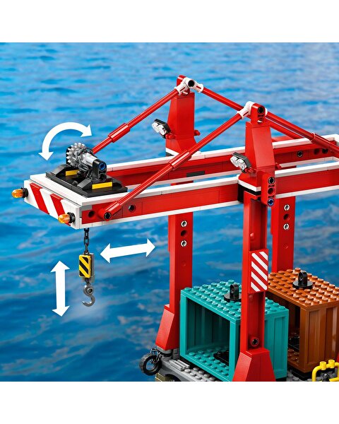LEGO City Yük Gemili Liman 60422
