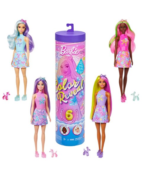 Barbie Color Reveal Balondan Hayvan Figürleri Serisi JFV58