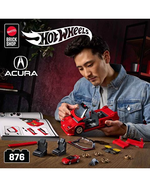 Hot Wheels Elite Serisi 90 Acura NSX Araba 876 Parça JFT17