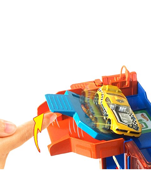 Hot Wheels Şehir Hayatı Serisi Katlı Otopark Oyun Seti HDR28